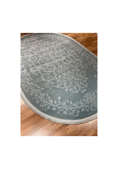 Albero 3428b 160x230 Oval Mavi Halı