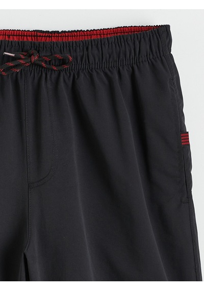 Lcw Swımwear Siyah Kısa Boy Erkek Deniz Şortu