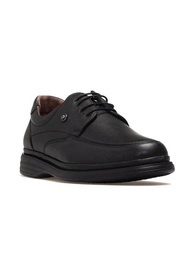 Pierre Cardin 146208-b Erkek Bağcıklı Ortopedik Taban Ayakkabı Siyah