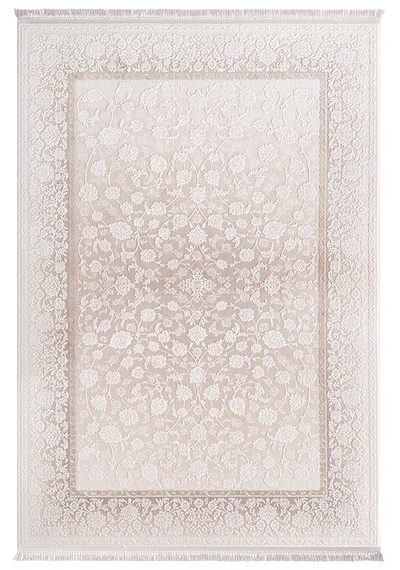 İpek Halı Blossom 13354 Kahve - Krem