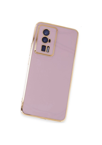 Xiaomi Poco F5 Pro Kılıf Volet Silikon - Mor 0.2M-Çok Renkli