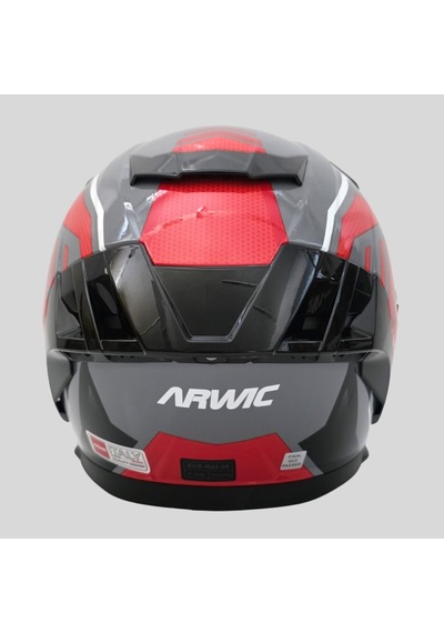 Arwic Pro Model Kapalı Full Face Motosiklet Kaskı Ar939 Kırmızı