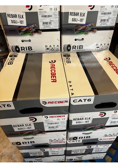 Reçber Cat 6 H.f. U/utp Sl400 23 Awg 305 Metre Gri