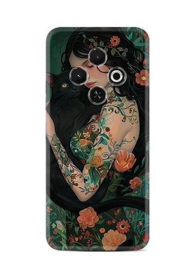 Tecno Spark 30c Kılıf Orta Sertlikte Yüksek Korumalı Baskılı Kapak Stk-843-spark30c Renk79 Renk79