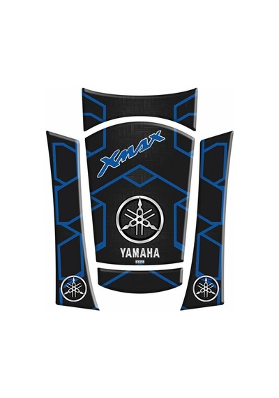 Yamaha Xmax 2018 - 2022 Uyumlu Tank Pad 010 Çok Renkli