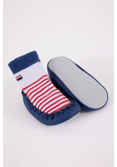 U.S. Polo Assn. Erkek Bebek Beyaz Çorap Beyaz