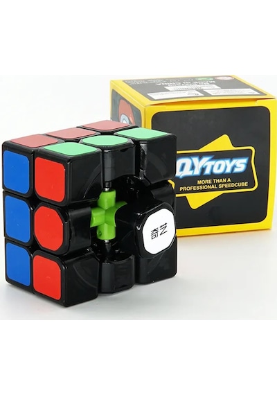 Qı Yı Toys Speed Cube Son Nesil 3x3x3 Rubik Küpü Zeka Küpü Sihirli Cube, Hızlı Ve Pürüzsüz, Day Standart