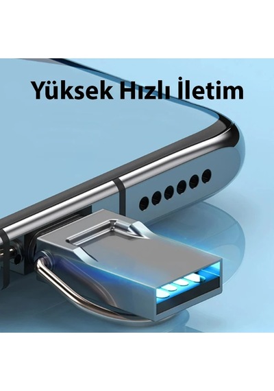 Ally 64gb Type-c Usb Otg Flash Bellek - Usb 2.0 100mb/s Flash Disk- 5775 Gri