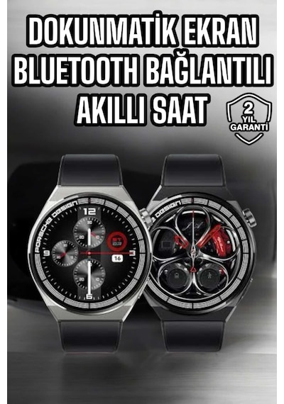 Akıllı Saat Dokunmatik Ekran Sesli Görüşme Ve Bildirim Görme Sağlık Takibi