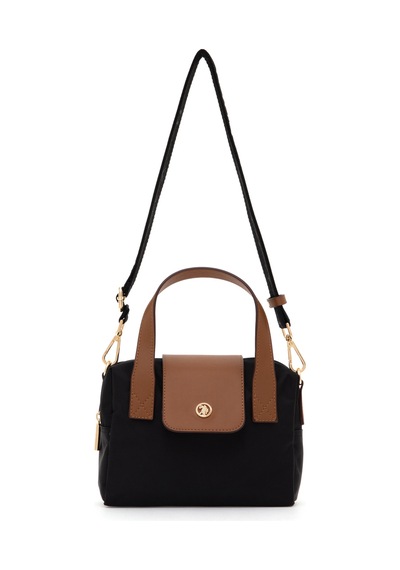 U.S. Polo Assn. Kadın Siyah Kapitone Çapraz Çanta 50317833-VR046