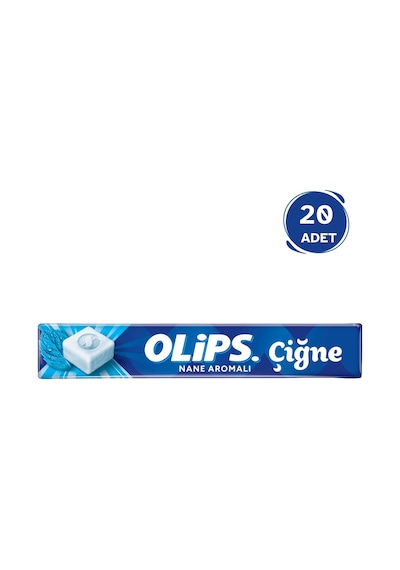 Olips Çiğne Nane Aromalı Ferahlatıcı Çiğnenebilir Şeker 20 x 47 G