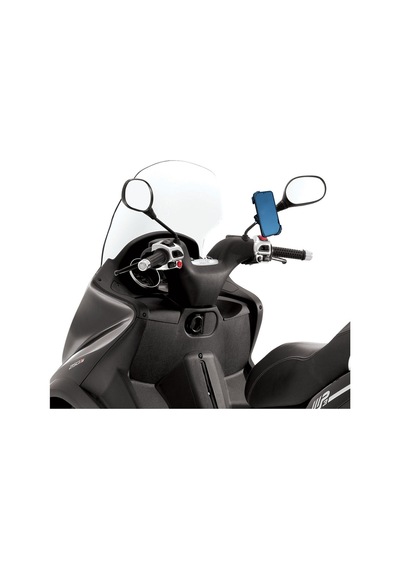 Powertec Piaggio Uyumlu Çapraz Suporte Telefon Tutucu Ayna Bağlantılı