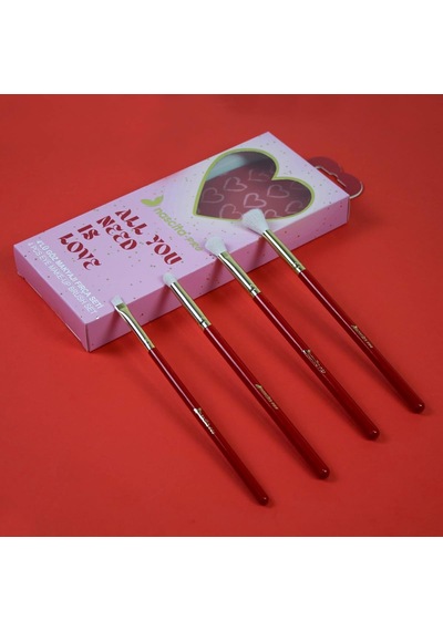 Lexroo Love 4lü Göz Makyajı Fırça Seti