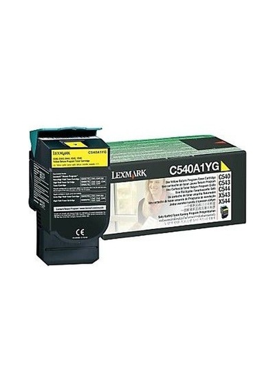 Lexmark C540A1Yg Sarı Fotokopi Toneri C540 / C544 / X544