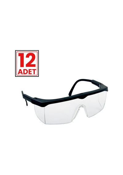 Viola Valente Classic 400 Şeffaf Koruyucu Gözlük 12 Adet