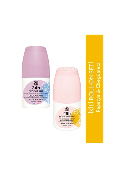 Yves Rocher İkili Çiçeksi Roll-on Deodorant Seti-9916643 100 Ml
