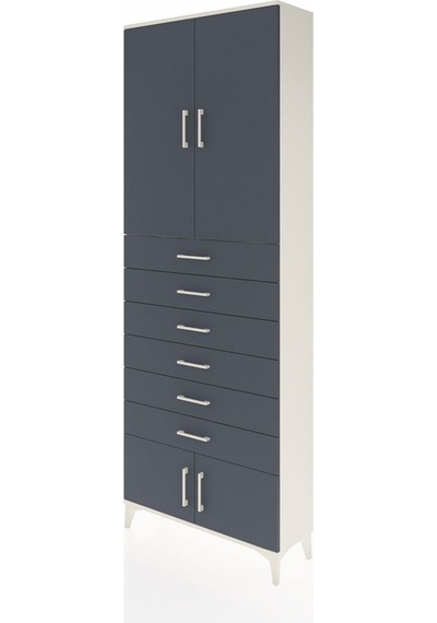Arges Dolap 3 Raflı 6 Çekmeceli 4 Kapaklı 88x30x243 Aytaşı-an... Aytaşı Arges Dolap 3 Raflı 6 Çekmeceli 4 Kapaklı 88x30x243 Aytaşı-an... Aytaşı