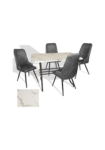 Japon - Çırağan Masa Takımı - 70x120 Werzalit, Wermodin Ve Allzalit Tabla - Afyon Mermer - Füme Çok Renkli Japon - Çırağan Masa Takımı - 70x120 Werzalit, Wermodin Ve Allzalit Tabla - Afyon Mermer - Füme Çok Renkli