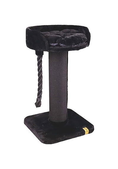 M-pets Panther Premium Liana Tırmalama Tahtalı Kedi Ağacı Siyah 55x55x96 Cm 244-54015.01
