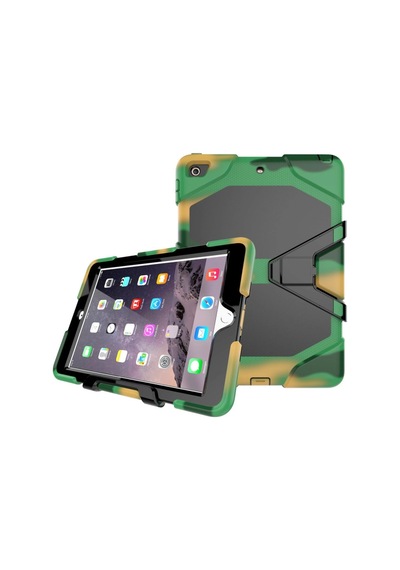 Apple iPad Uyumlu 5 Air 9.7 Kılıf Griffin Tablet Kapak - Kamuflaj Tablet Kılıfı