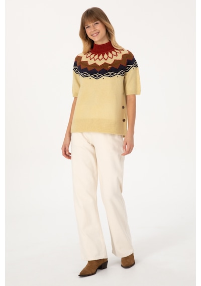 U.s. Polo Assn. Kadın Vanilya Kazak /triko 50310064-vr110 Vanılya