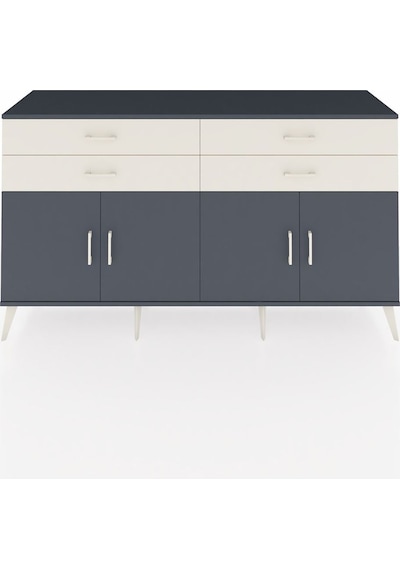Hyperion Konsol 2 Raflı 4 Çekmeceli 8 Kapaklı 176x44x99 Antrasit- Antrasit-antrasit/aytaşı Hyperion Konsol 2 Raflı 4 Çekmeceli 8 Kapaklı 176x44x99 Antrasit- Antrasit-antrasit/aytaşı