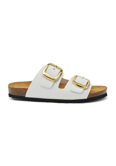 Offwhıte Terlik Kadın 17p8 Frau London Leather Offwhite Null Beyaz