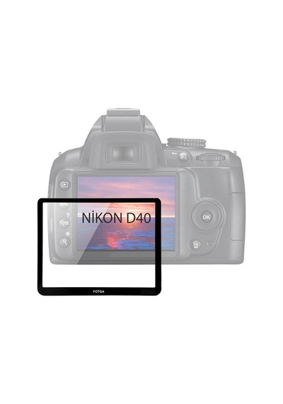 Fotga Lcd Ekran Koruyucu Nikon D40 D40x D60 İçin Siyah