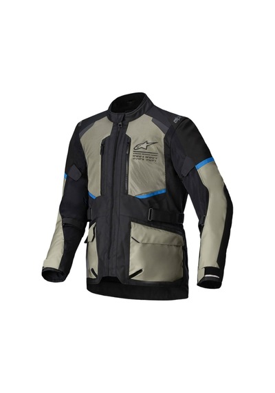 Alpinestars Andes Air Drystar Korumalı Motosiklet Montu Gri Siyah