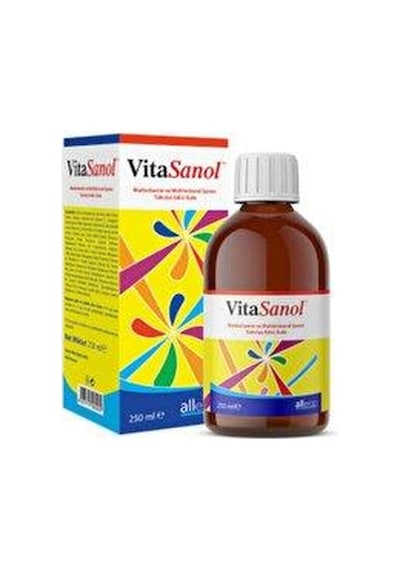 Vitasanol Multivitamin Multimineral Şurup 250 Ml
