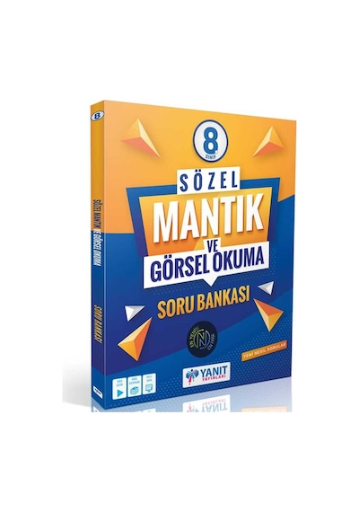 8.Sınıf Sözel Mantık ve Görsel Okuma Soru Bankası -  Yanıt Yayınları