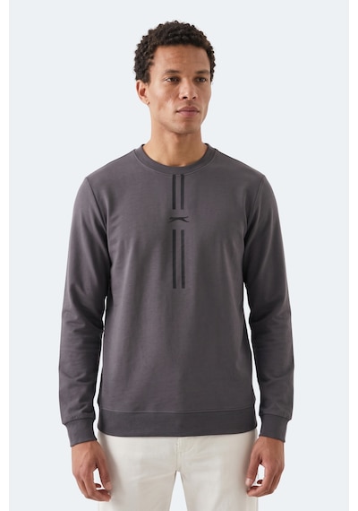 Slazenger Gabıno I Erkek Koyu Gri Sweatshırt