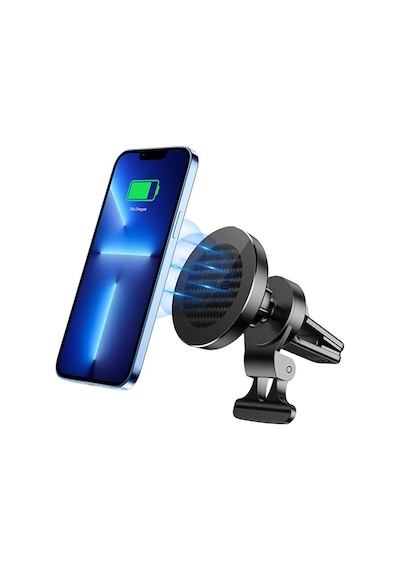 Kablosuz 15w Şarj Magnetic Araç İçi Havalandırma Telefon Tutucu M
