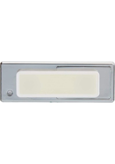 Kejea T-519S Gümüş Mıknatıslı İsimlik 25Ad.70X25Mm
