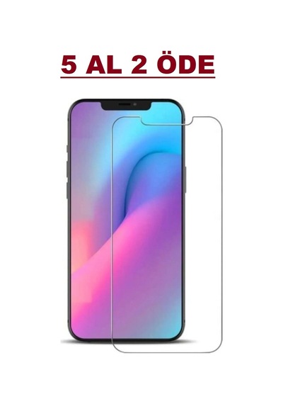 Apple Uyumlu   iPhone 12 / 12 Pro Ekran Koruyucu 9h Temperli Kırılmaz Cam Sert Şeffaf