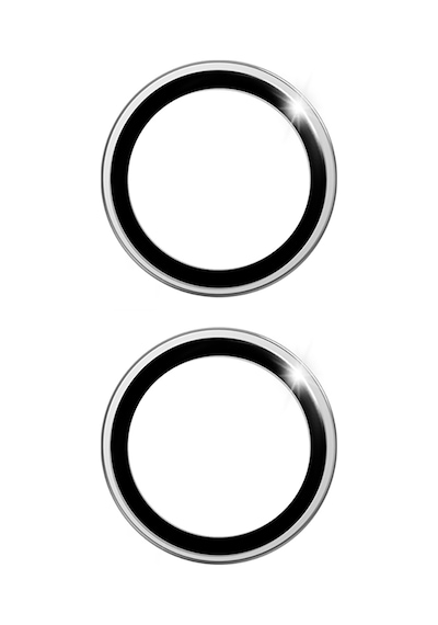 Apple Uyumlu   iPhone 17 Wiwu Lg-003 Lens Guard Çizilmeye Dayanıklı Safir Kamera Lens Koruyucu Gri