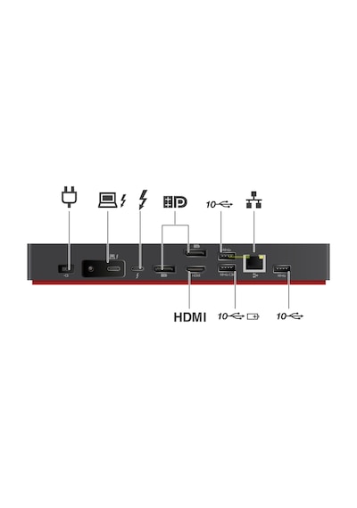Lenovo Thınkpad 40b00135eu Evrensel Usbc Dock Bağlantı İstasyonu-217005