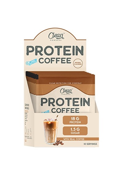 Clean Powders Protein Coffee 25 Gr 10 Saşe - Kahve