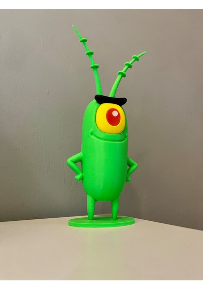 Plankton 3d Figürü