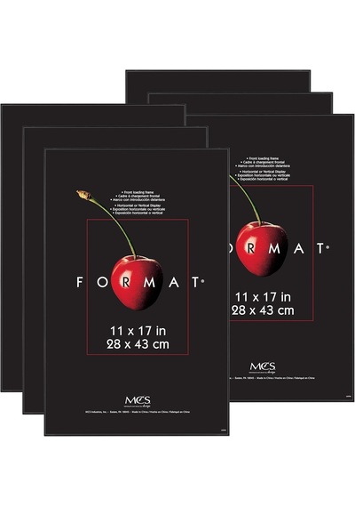 11 43 Cm Format Çerçeve Siyah Plastik Siyah 28.447999999999997 X 1.524 X 43.687999999999995 Cm