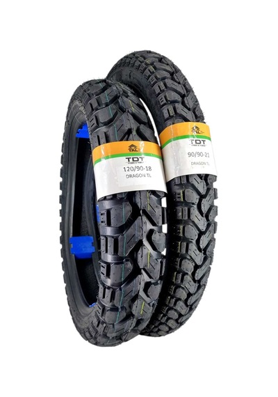 2026 Üretim Ktm 125 Exc Uyumlu 120/90-18 Arka 90/90-21 Ön Dubleks Yarı Yol Yarı Arazi Enduro Lastik Seti