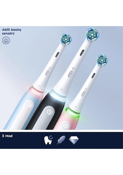 Oral-B İO 3 Şarjlı Siyah Diş Fırçası