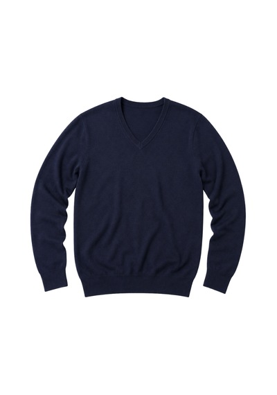 Battalmoda Erkek Büyük Beden Lacivert V Yaka Pamuklu Kazak 3xl-4xl-5xl-6xl