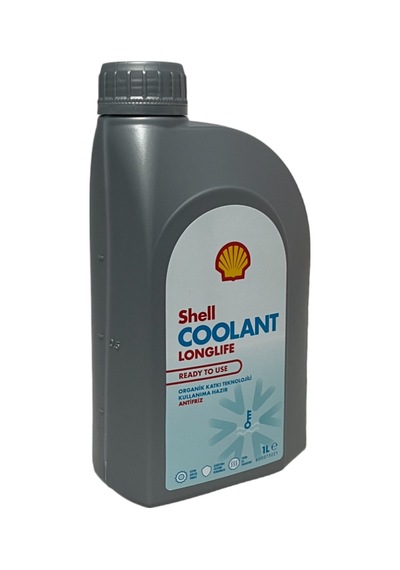 Shell Coolant Lonflife 4 Mevsimlik Kırmızı Antifriz 1 L (2 Adet)