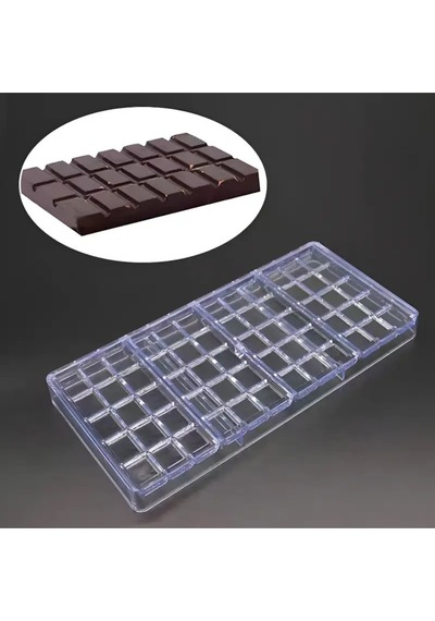 Polikarbon Tablet Çikolata Kalıbı Çok Renkli