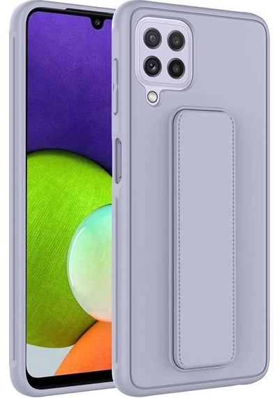 Galaxy Uyumlu A22 4g Kılıf Zore Qstand Kapak