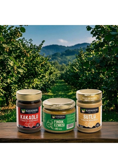 Karadere Fındık Süper Üçlü 950 G