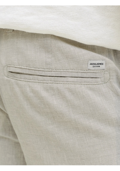 Erkek Keten Cepli Chino Sort - Dave - 12229629 Dusty Olive