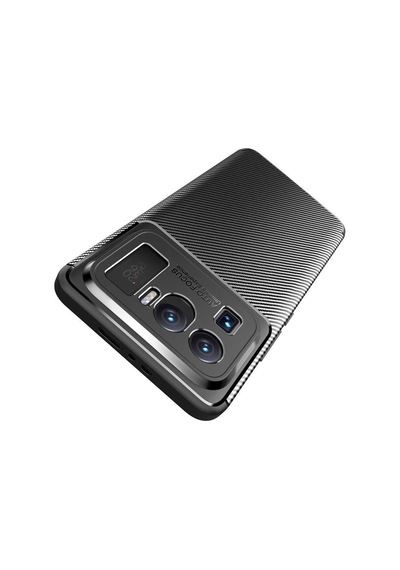 Xiaomi Mi 11 Ultra Kılıf Zore Negro Karbon Tasarım Silikon Kılıf