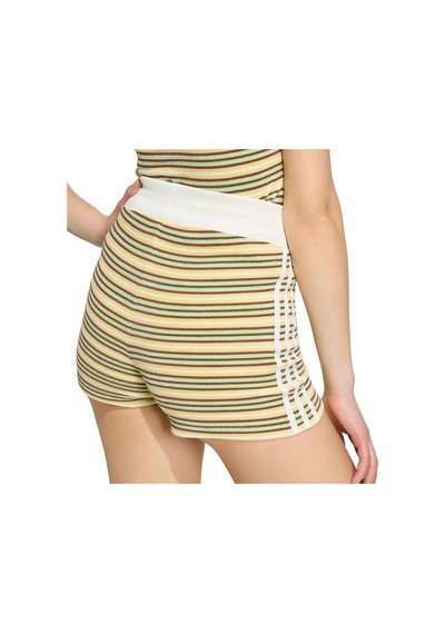 Adidas Kadın Sarı Şort Booty Shorts Ky8120